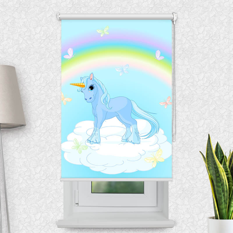 Fotorollo Feld mit Sonnenlicht