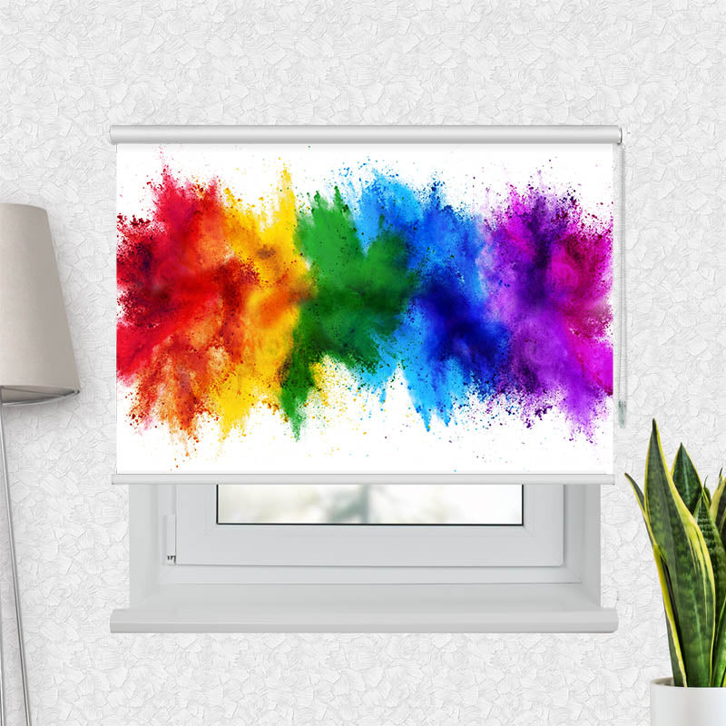 Fotorollo Regenbogen Farbexplosion