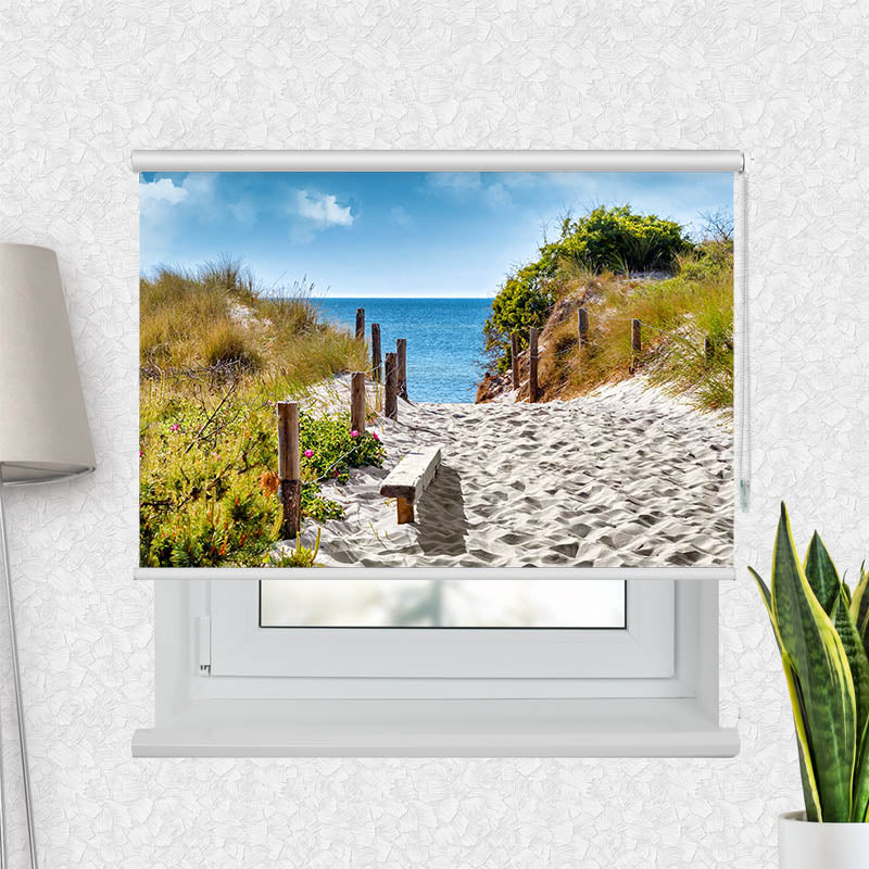 Fotorollo Weg zum Strand