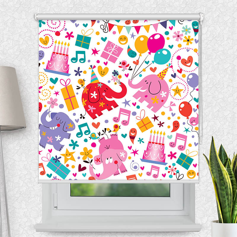 Fotorollo Elefanten Kindergeburtstag