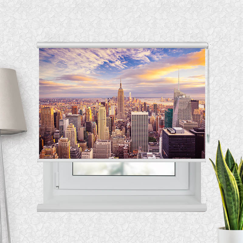 Fotorollo Sunset New York City Skyline