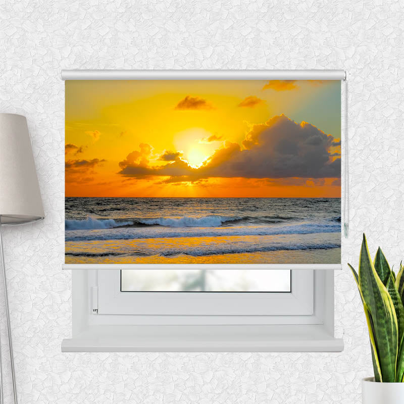 Fotorollo Sonnenuntergang Meer