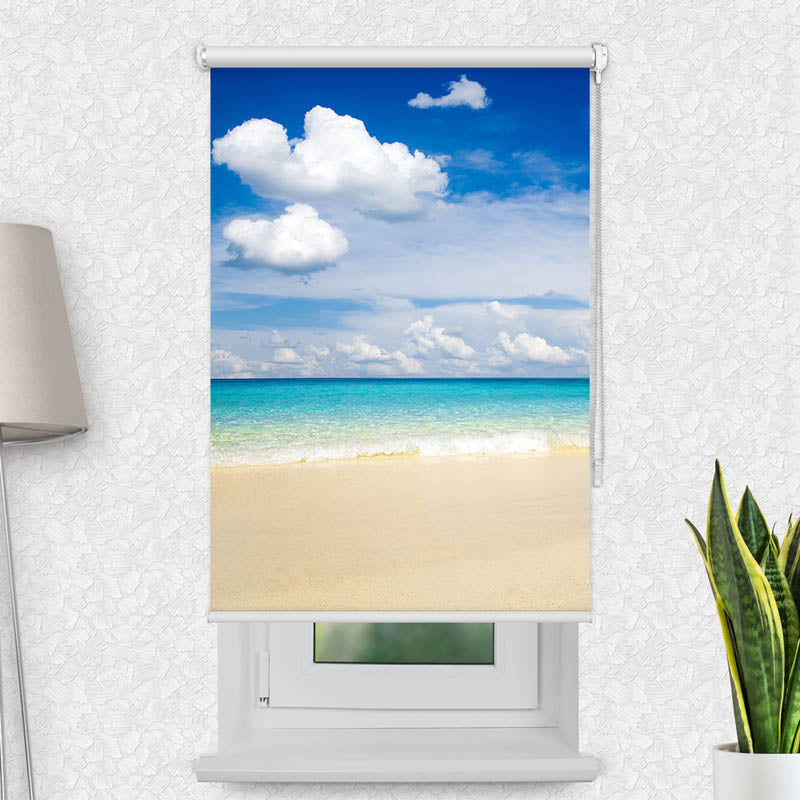 Fotorollo Meer Himmel Strand