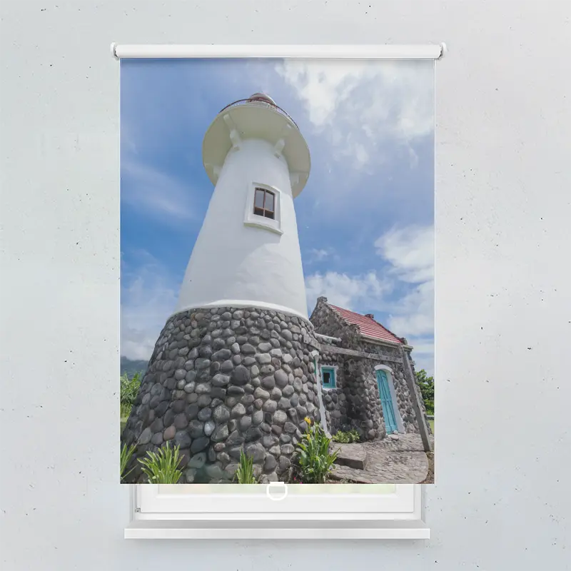 Spring Rollo Motiv Leuchtturm In Basco Island