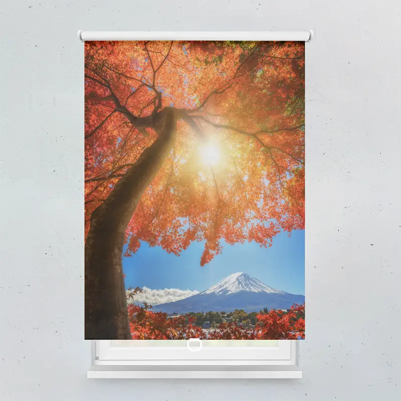 Spring Rollo Motiv Herbst Fuji