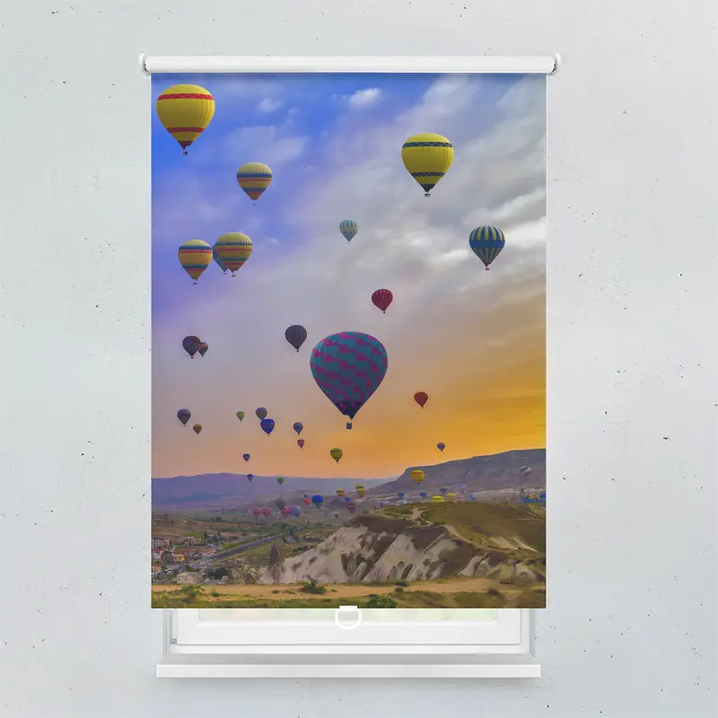 Spring Rollo Motiv Heissluftballons