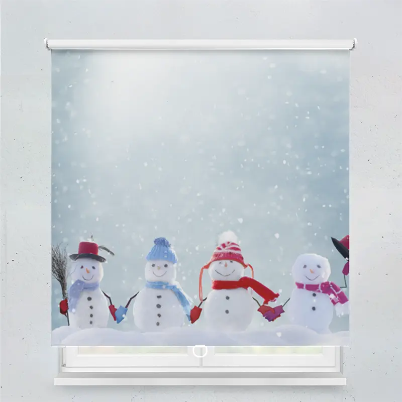 Spring Rollo Motiv Schneemaenner