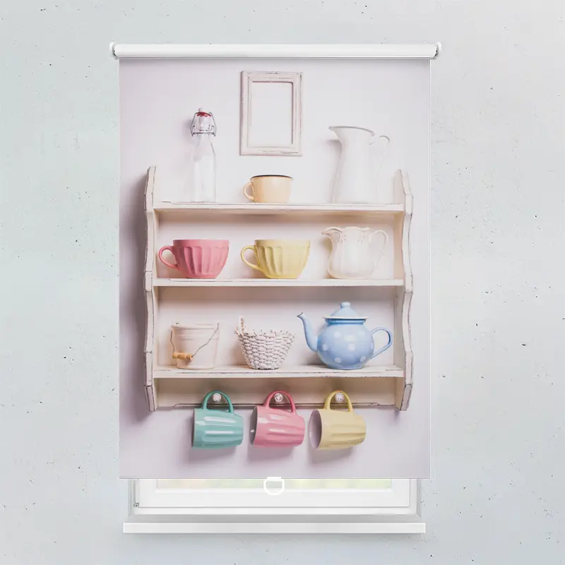 Spring Rollo Motiv Regal Teekanne Tassen