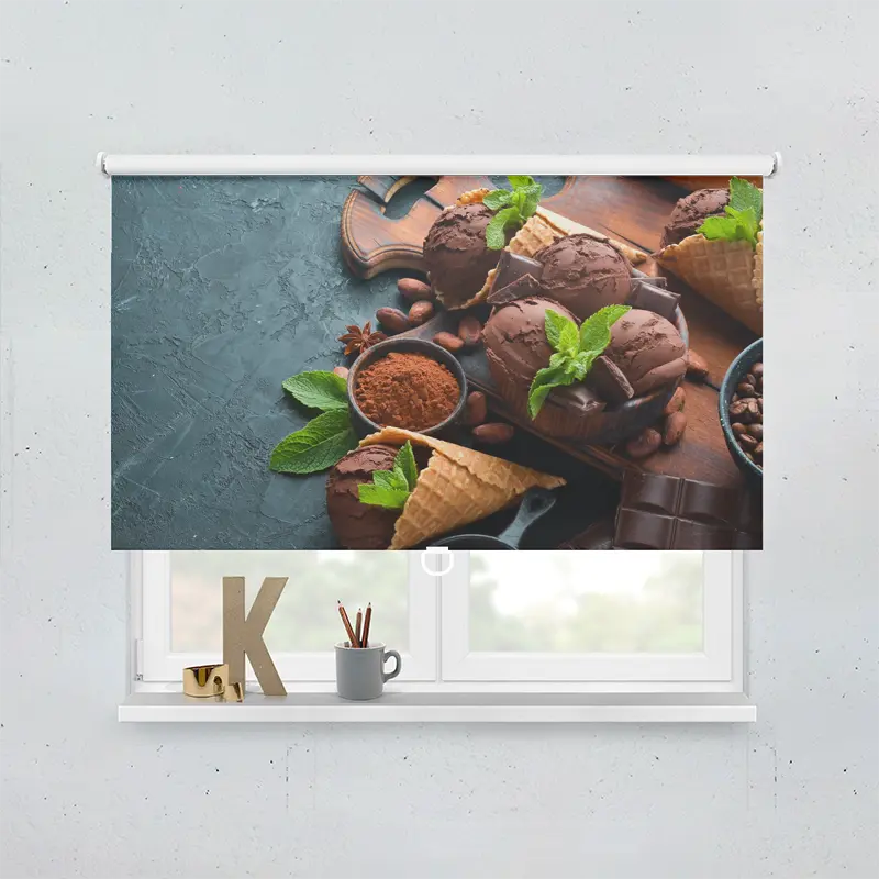 Spring Rollo Motiv Schokoeis