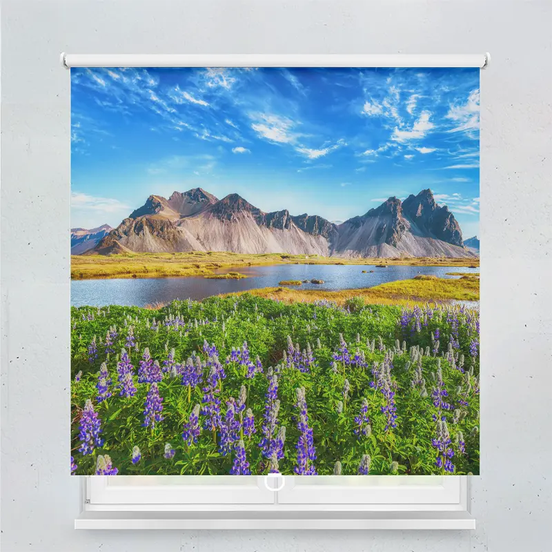 Spring Rollo Motiv Berglandschaft Island