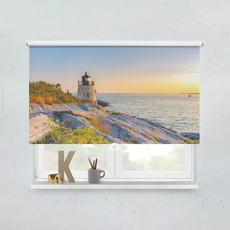Spring Rollo Motiv Rhode Island Leuchtturm