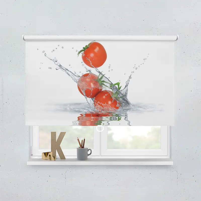 Spring Rollo Motiv Tomaten In Wasser
