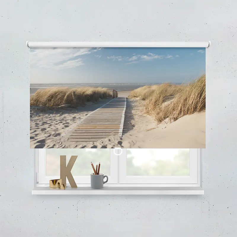 Spring Rollo Motiv Nordsee Strand Langeoog