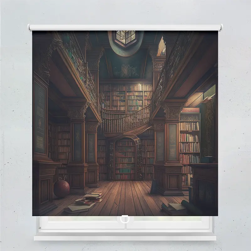 Spring Rollo Motiv Buecherei Vintage Buch Handel