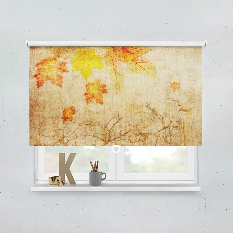 Spring Rollo Motiv Herbst Retro