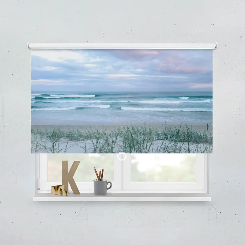 Spring Rollo Motiv Seegras Strand Kueste Meer