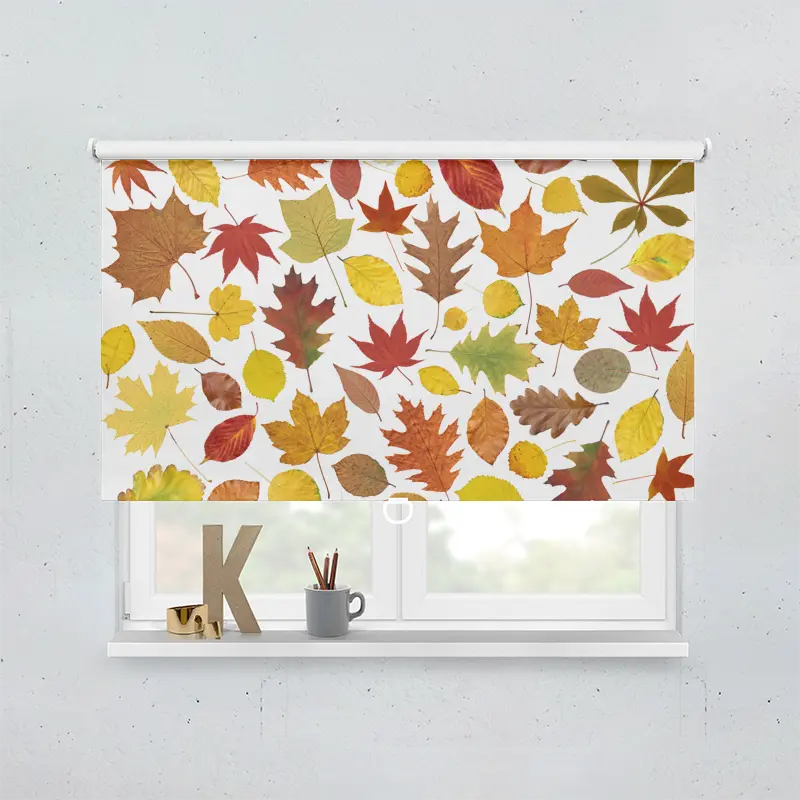 Spring Rollo Motiv Herbstblätter