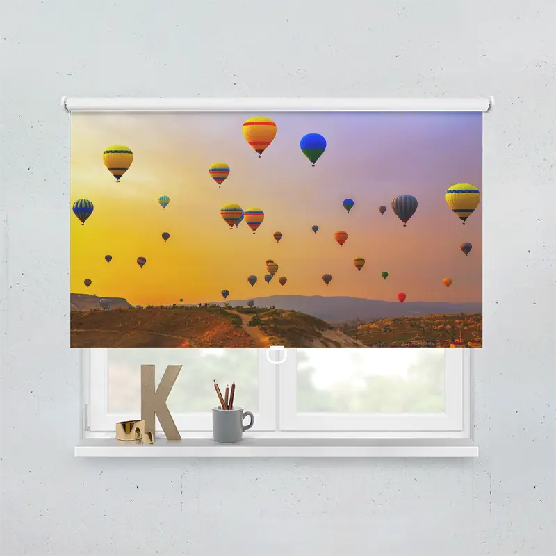 Spring Rollo Motiv Heissluftballons