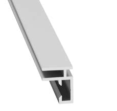 Aluminium-Spannrahmen mit silbernem Profil