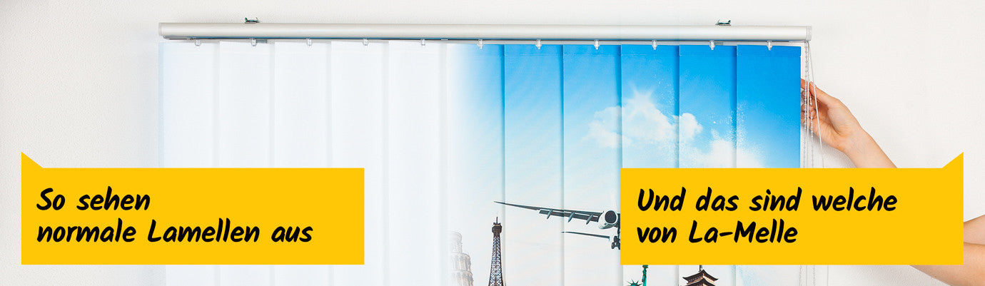 Dekorative Vertikaljalousien mit entspannender Aussicht, ideal, um jedem Raum einen Hauch von Luxus zu verleihen