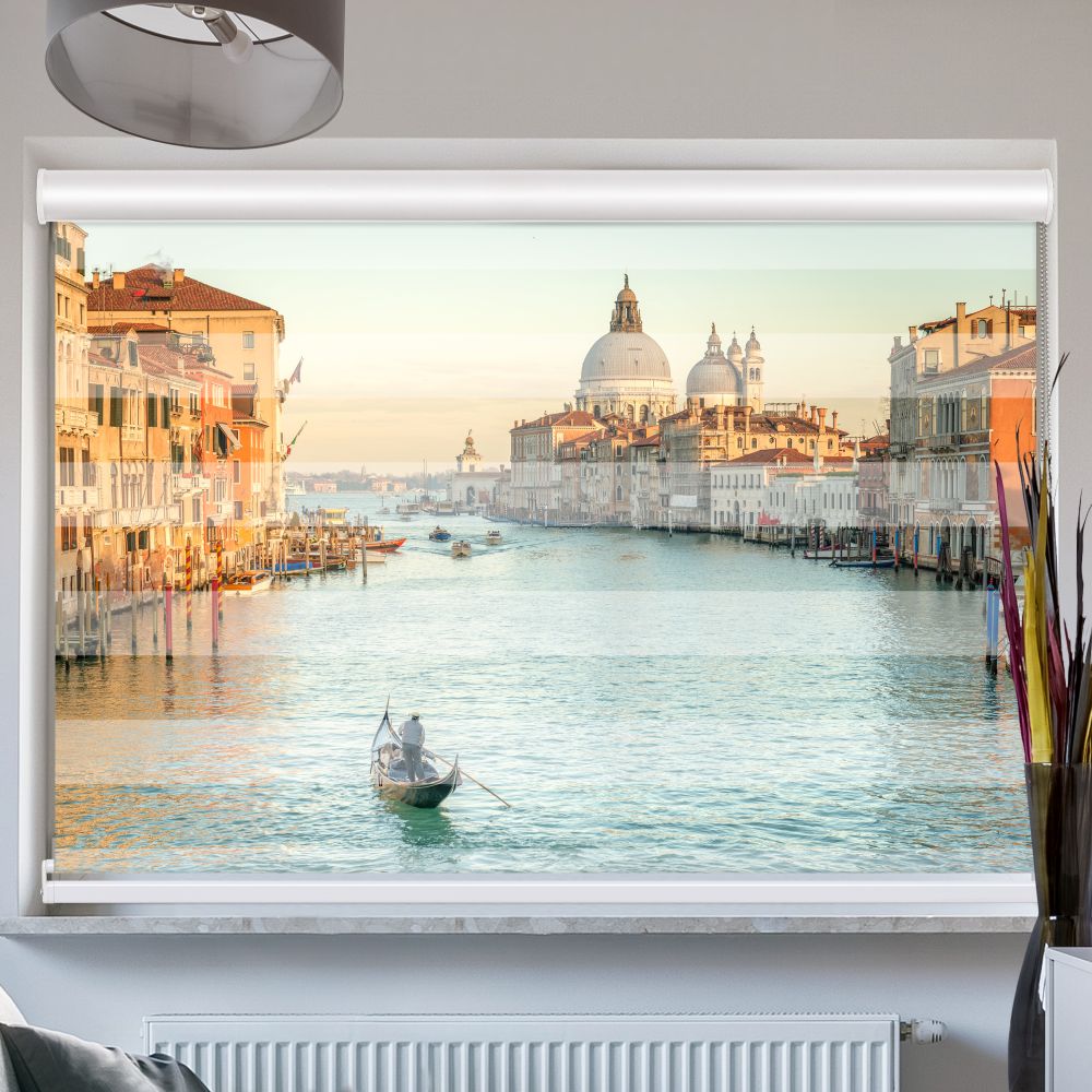 Doppelrollo mit Kassette Venedig Canale Grande