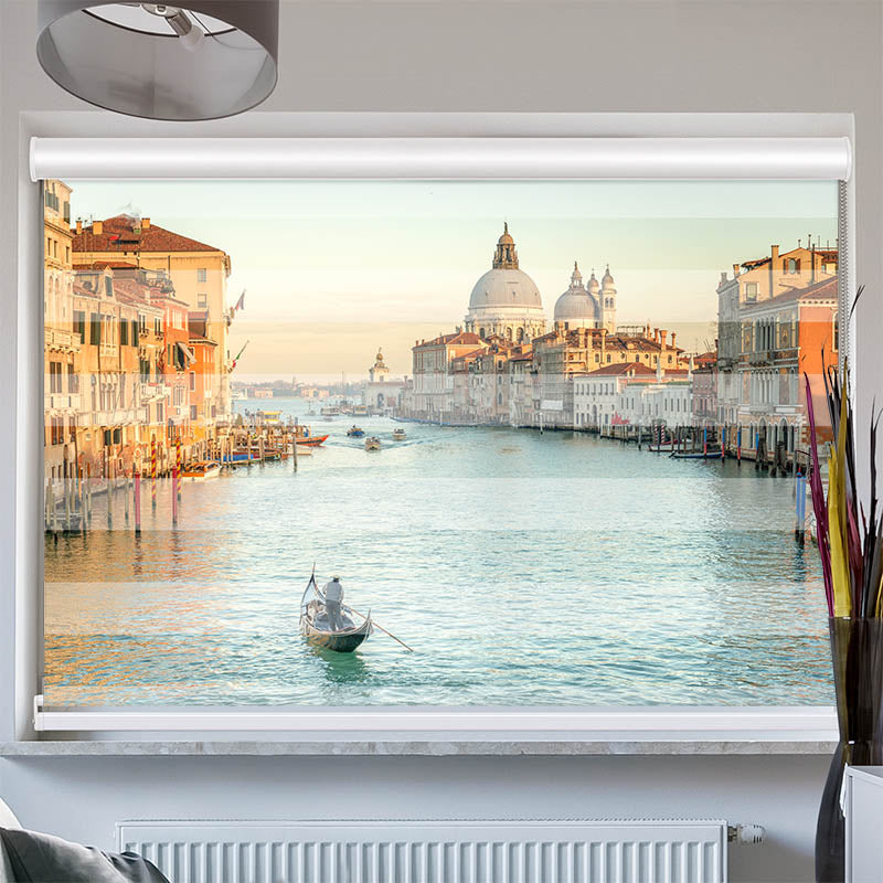 Doppelrollo mit Kassette Venedig Canale Grande