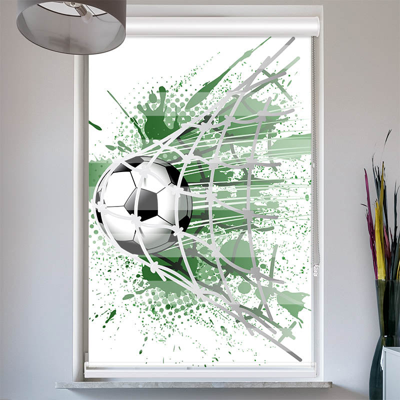 Doppelrollo mit Kassette Fussball