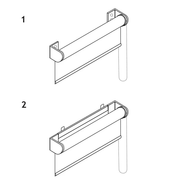 Tooltip über die verschiedenen Rollomodelle mit Seitenträger oder Montageprofil