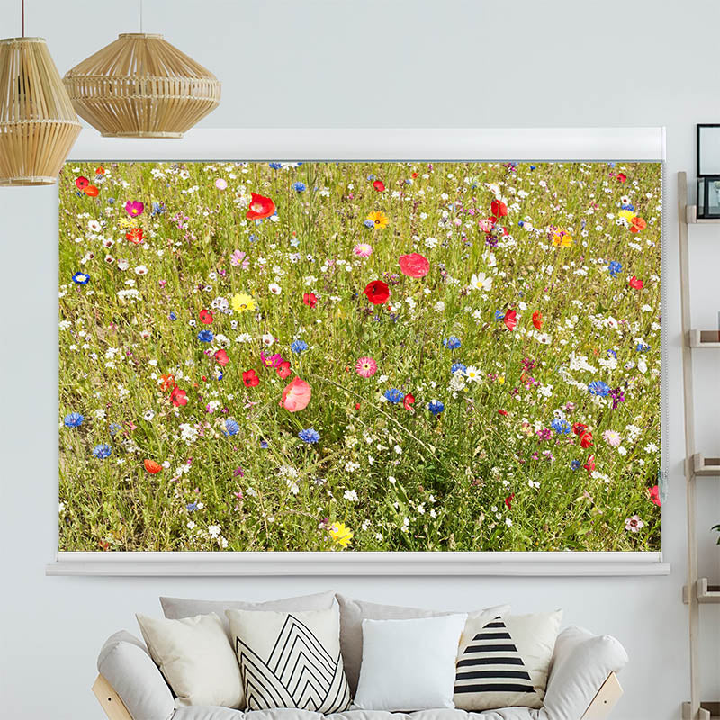 Kassettenrollo Motiv 'Meer mit Blauem Himmel'