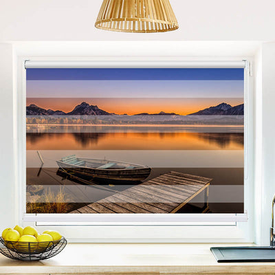 Fotorollo Abendstimmung am Hopfensee