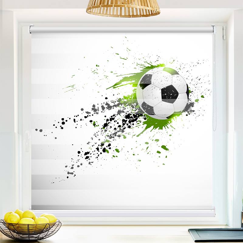 Klemmfix Doppelrollo "Soccer" | Klemm Doppelrollo