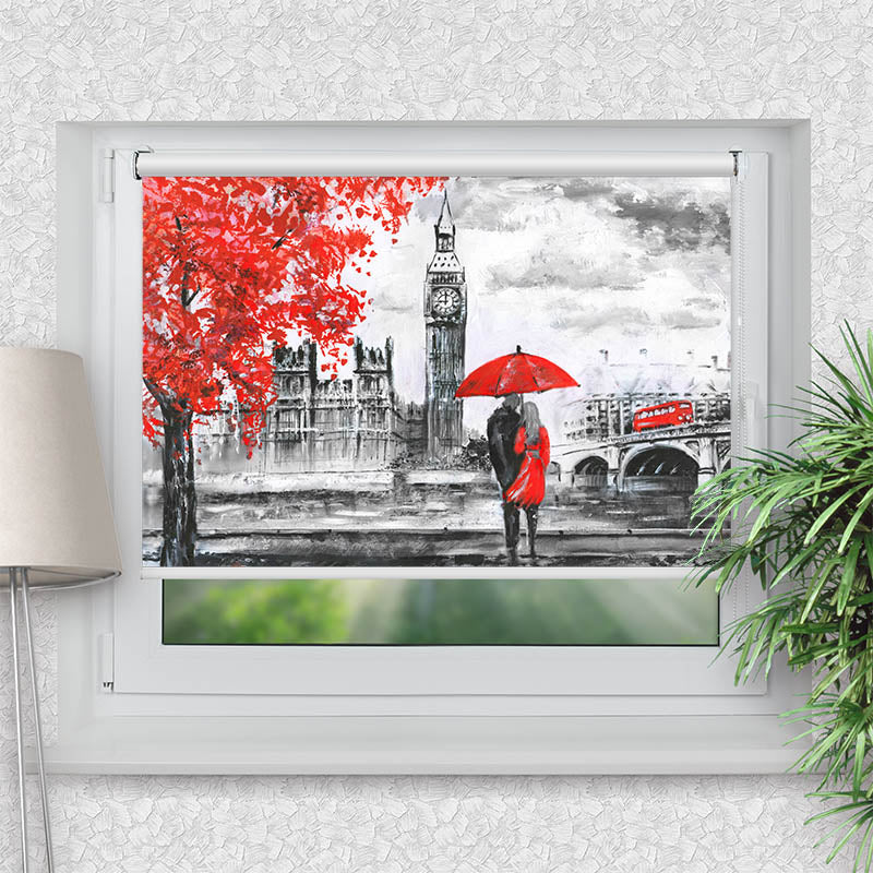 Klemmfix Rollo London Big Ben Gemaelde