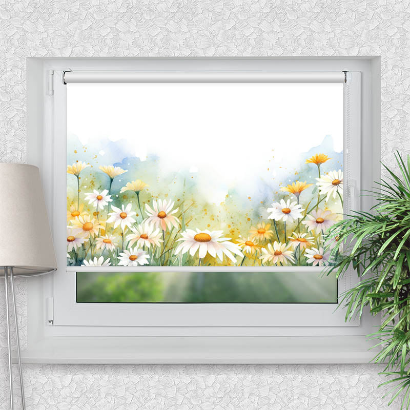 Klemmfix Rollo Gaensebluemchen Aquarell