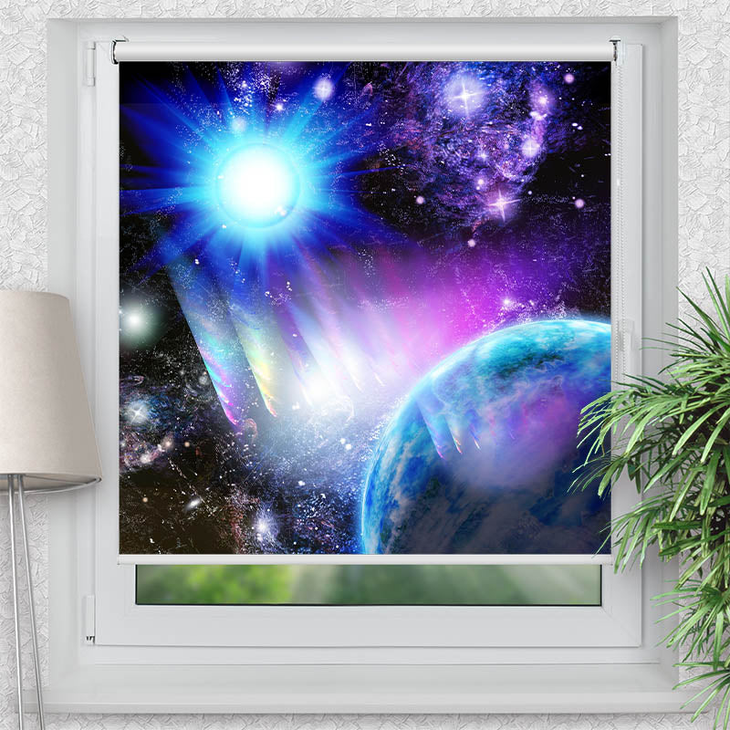 Klemmfix Rollo Weltraum