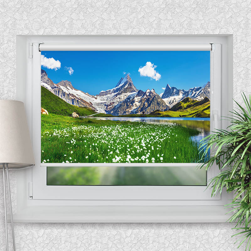 Klemmfix Rollo Schweizer Alpen Bachalpsee