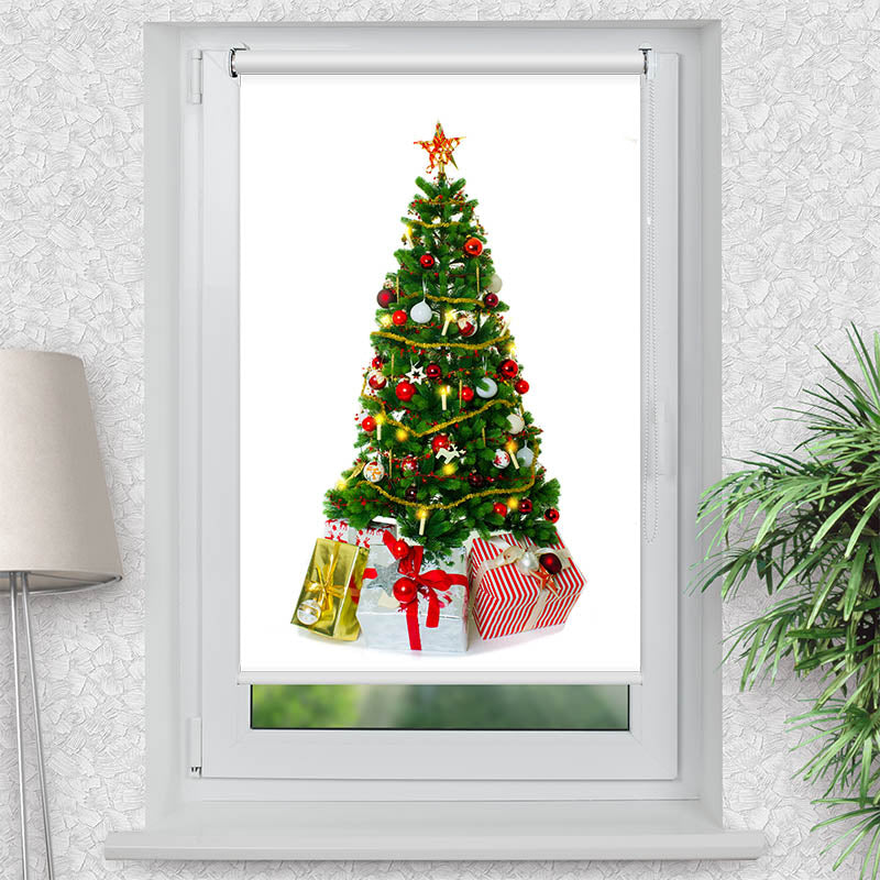 Klemmfix Rollo Weihnachtsbaum