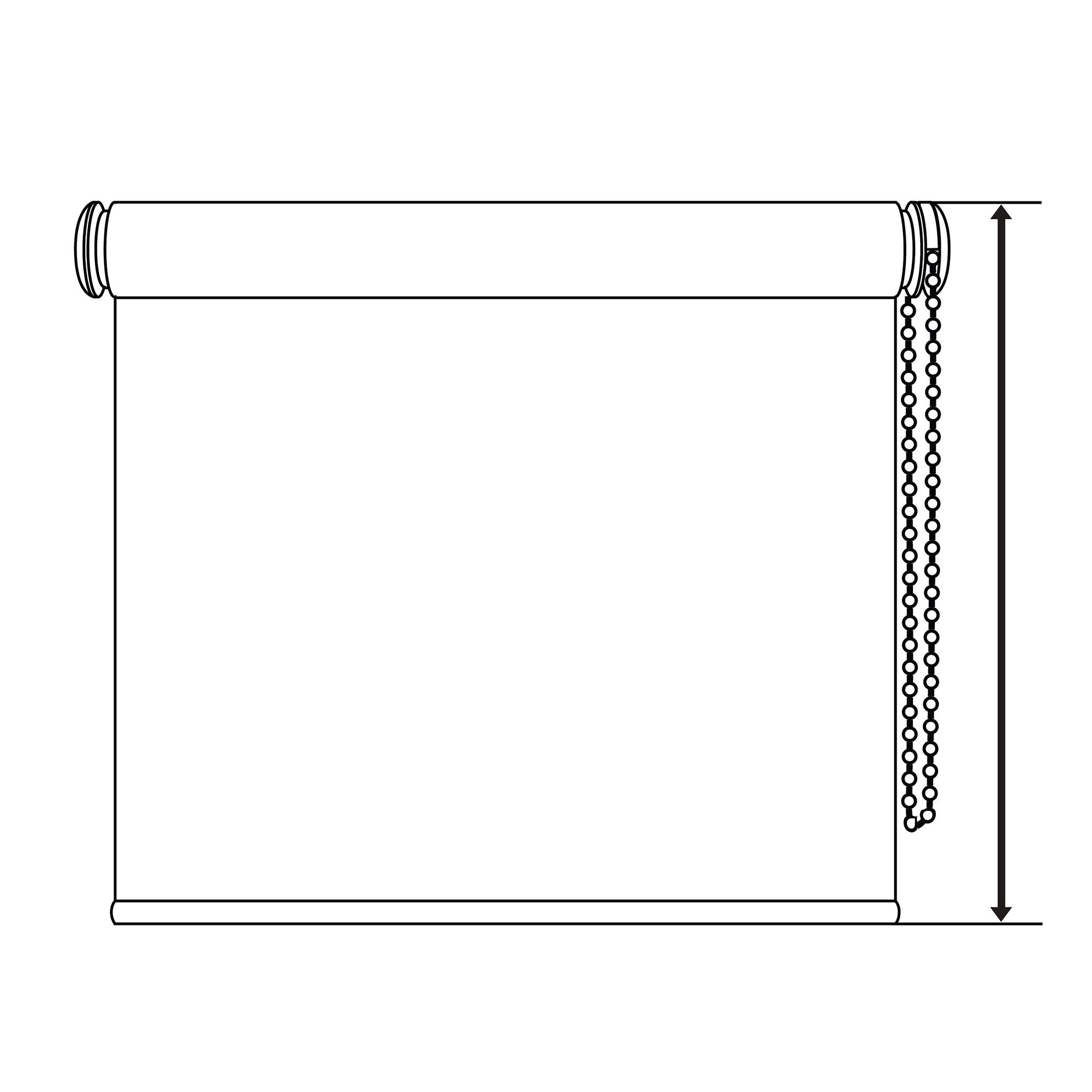 Klemmrollo Grafik Hinweis Bestellhöhe