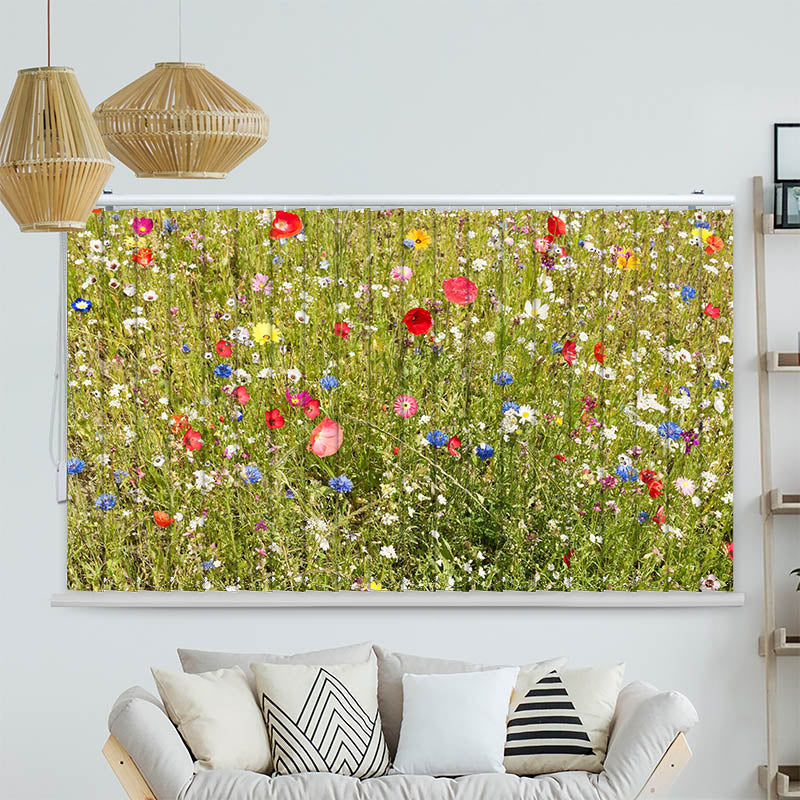 Lamellenvorhang Motiv "Meer mit Blauem Himmel"