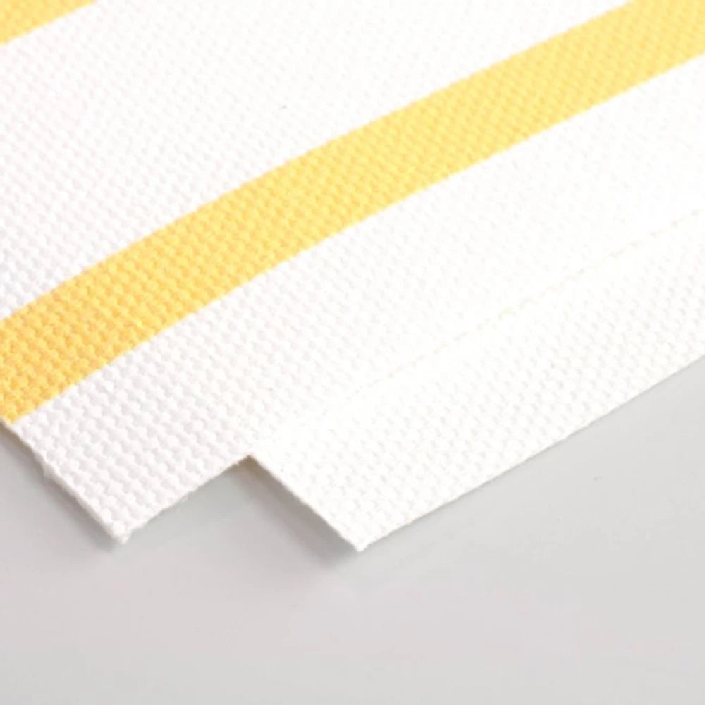 Nahaufnahme der Struktur vom Leinwandstoff