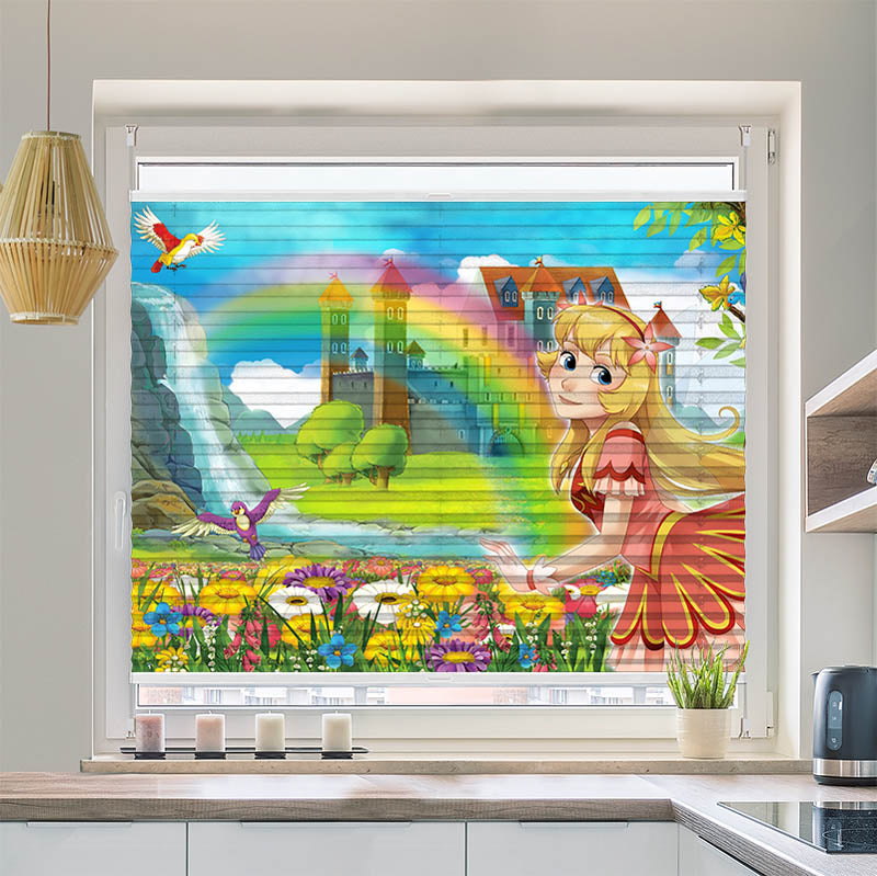 Plissee Motiv "Fee im Maerchenland"