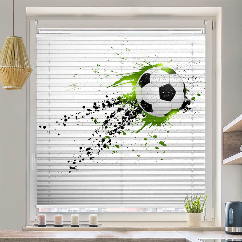 Plissee Motiv "Soccer"