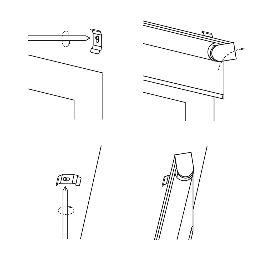 Tooltip für Fotorollo als Ausführung mit Wand- oder Deckenmontage
