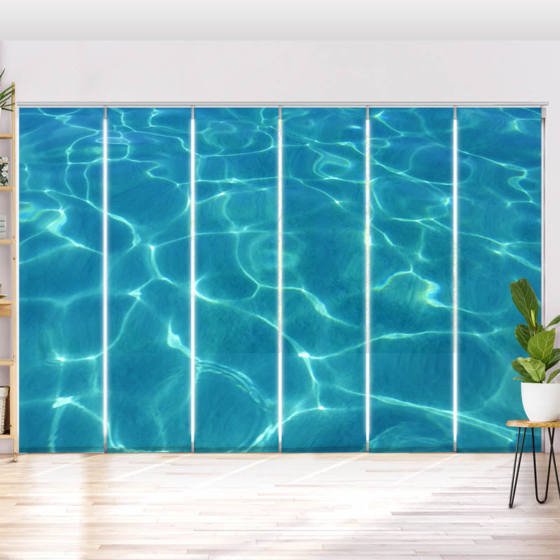 Schiebegardine Motiv "Wasser"