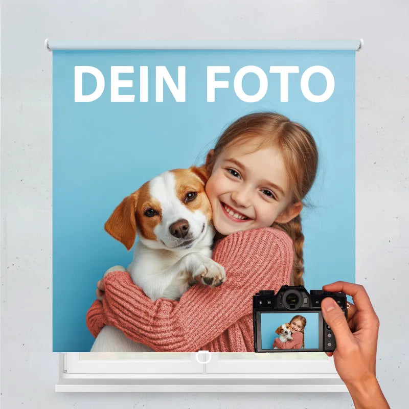 Springrollo mit eigenem Motiv