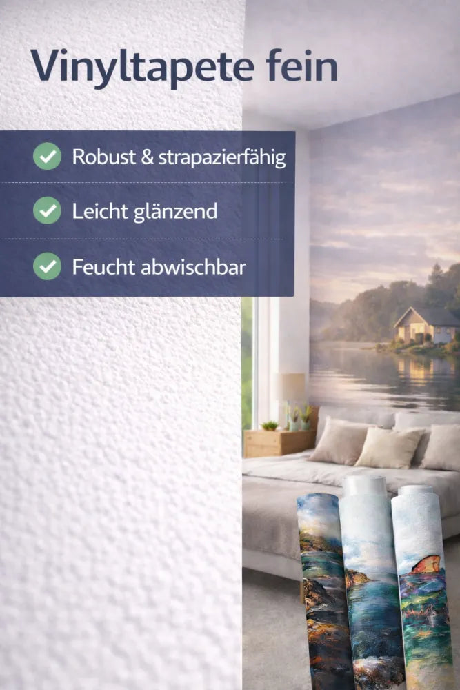Infobild Vinyltapete fein