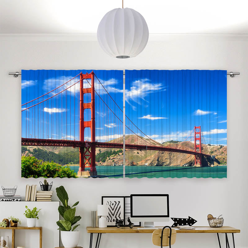 Vorhang Motiv Golden Gate Bridge