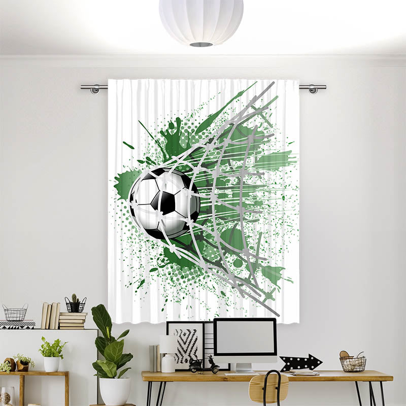 Vorhang Motiv Fussball