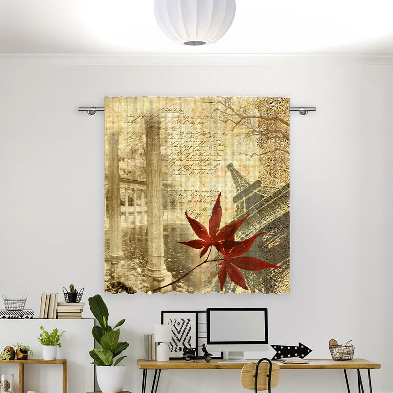 Vorhang Motiv Paris Vintage Memories