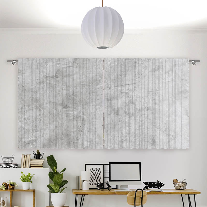 Vorhang Motiv Beton Optik Hell