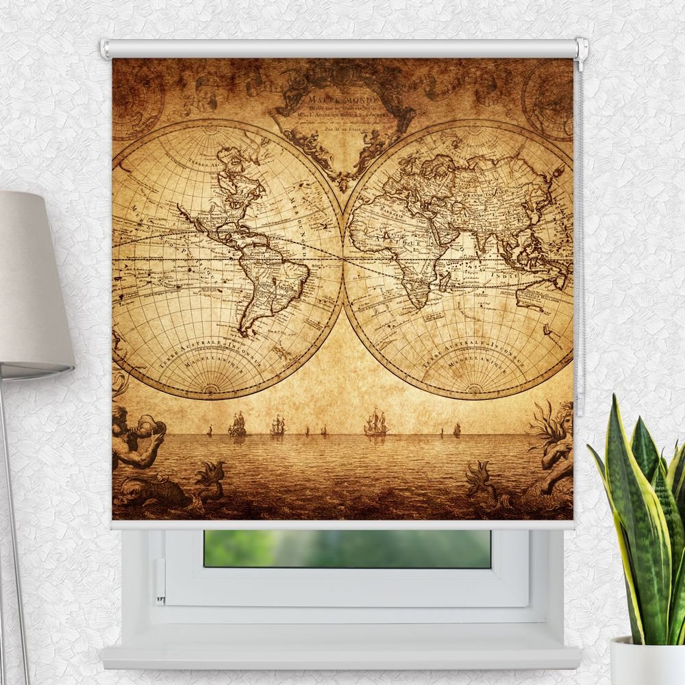 Fotorollo 'Vintage Map' - La-Melle